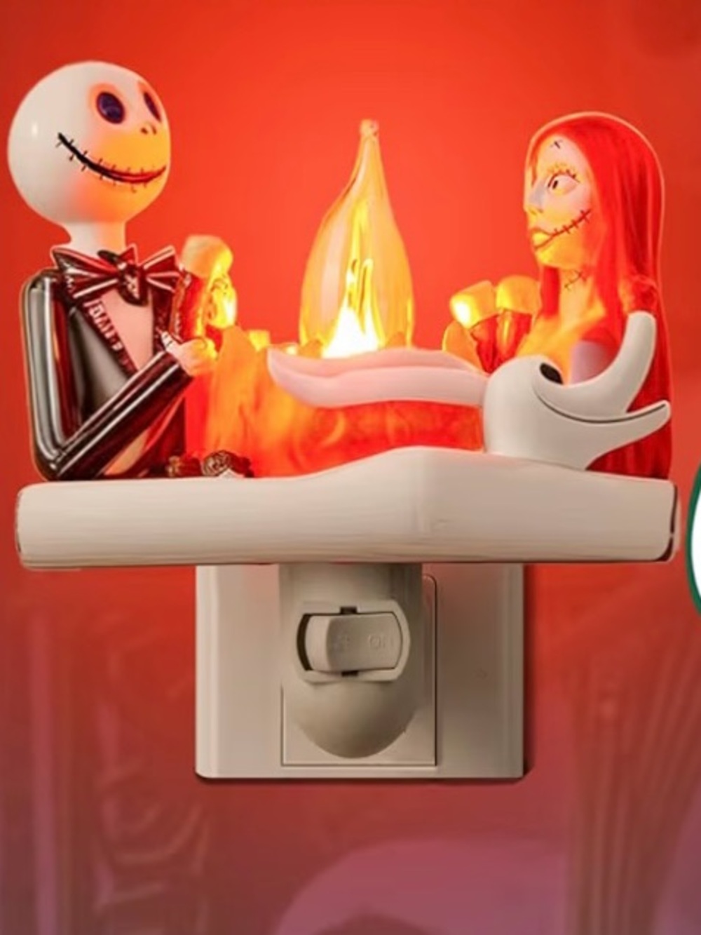 Nightmare Be Christmas Campfire Night Light